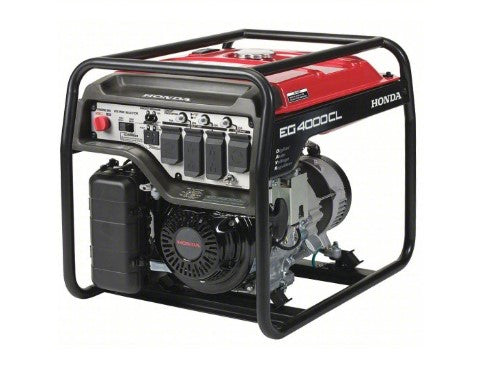 HONDA Portable Generator: Conventional, Gasoline, 3,500 W Running, 4,000 W Starting, 120/240V AC