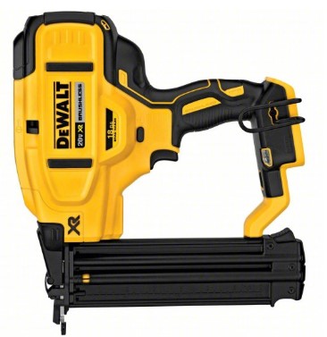 DEWALT Nail Gun: Brad, Combo, For 18 ga Nail Gauge, For 5/8 in to 2 1/8 in Nail Lg Range, 20 V