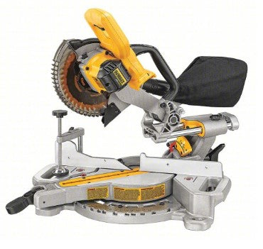 Miter Saw: 7 1/4 in Blade Dia., Sliding, 48° Left to 35° Right, 48° Left to 48° Right, (1) Bare Tool