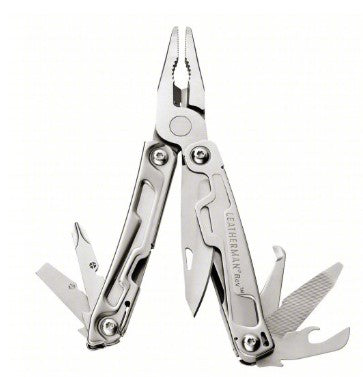 LEATHERMAN Multi-Tool Plier: Multi-Tool Plier, 14 Tools, 3 3/4 in Closed Lg, 6 1/2 in Open Lg, REV