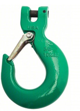 CAMPBELL Sling Hook: 8,800 lb Working Load Limit, 100 Hook Grade, Alloy Steel, 4 3/4 in Overall Lg