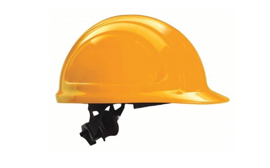 Hard Hat: Orange, No Graphics, Ratchet (4-Point), Ratchet, Polyethylene, Side-Slots, HONEYWELL NORTH