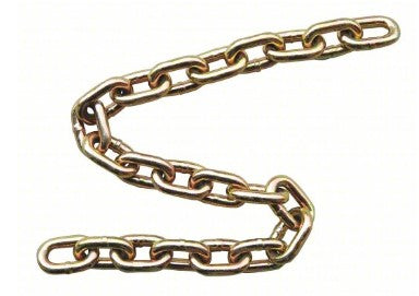 DAYTON Straight Chain: 1/2 in Trade Size, 70 Chain Grade, Alloy Steel, 11,300 lb Working Load Limit