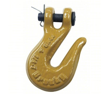 CROSBY Grab Hook: 3,180 lb Working Load Limit, 80 Hook Grade, Alloy Steel, 15/32 in Material Thick