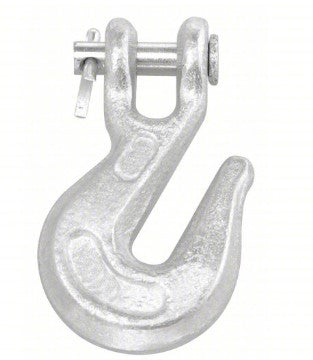 CAMPBELL Grab Hook: 2,600 lb Working Load Limit, 43 Hook Grade, Steel, 3/8 in Hook Opening Wd, Zinc