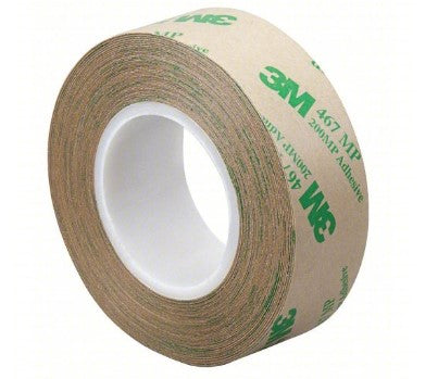 Transfer Tape: 3M™ 467MP, General Purpose, 1 in x 20 yd, Thick 2.3 mil, Poly Coated Kraft Paper