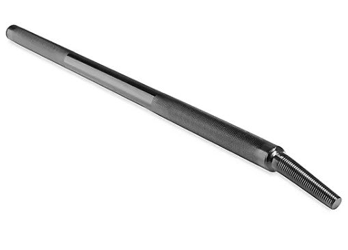 Winch Bar: Steel, Chrome, Std, 34 in Overall Lg