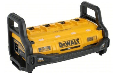 DEWALT Power Station: 1,800 W Rated Watt, 3,600 W Surge Watt, 4 AC Receptacles, 0 Batteries Included