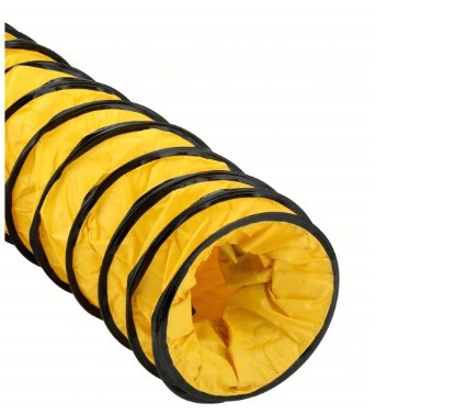 AIR SYSTEMS INTERNATIONAL Ventilation Kit: 8 in Dia, 25 ft Lg, For Use With Confined Spaces, Yellow