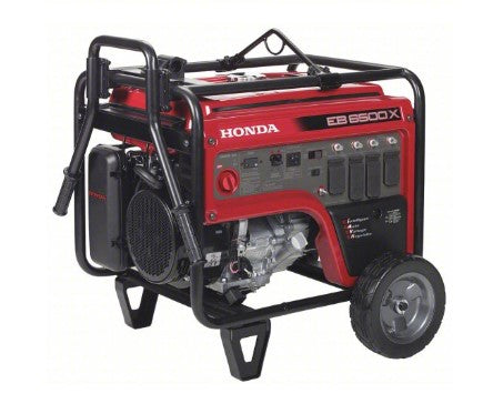 HONDA Portable Generator: Conventional, Gasoline, 5,500 W Running, 6,500 W Starting, 120/240V AC