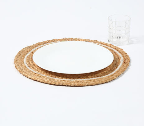 Hand Jute Braided Placemats (set of 4)