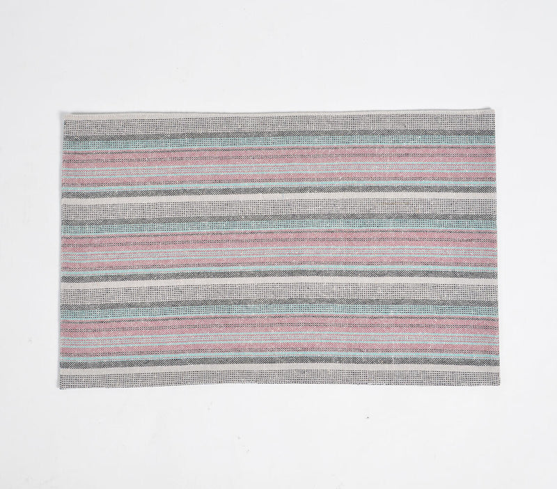Woven Classic Striped Placemats (set of 4)