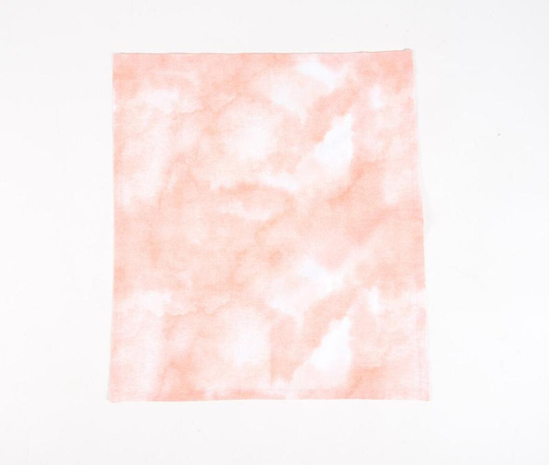 Peachy Watercolor Table Napkins (Set of 4)