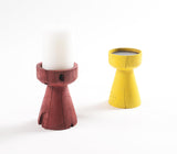 Turned Saal Wood Candle holder