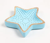 Hand Carved Wooden Starfish Serving Platter