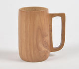 Turned Acacia Wood Beer Mug