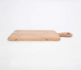 Minimal Cut-Out Acacia Wood Rectangle Chopping Board
