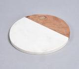 Colorblock Grey Stone & Wood Chopping Board