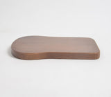 Bread Slice-Shaped Wooden Serving Platter