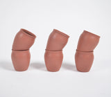 Terracotta Pottery Kulhad Glasses (Set of 6)