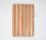 Striped Acacia & Mango Wood Chopping Board