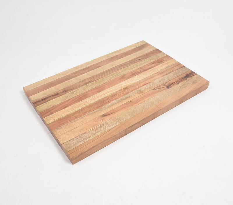 Hand Cut Acacia & Mango Wood Block Chopping Board