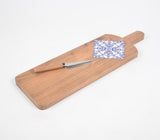 Floral Resin Diamond Mango Wood Chopping Board