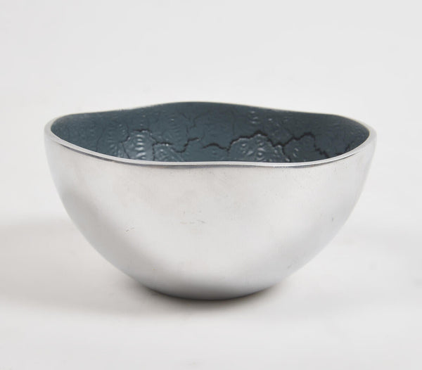 Handmade Aluminium Grey Bowl