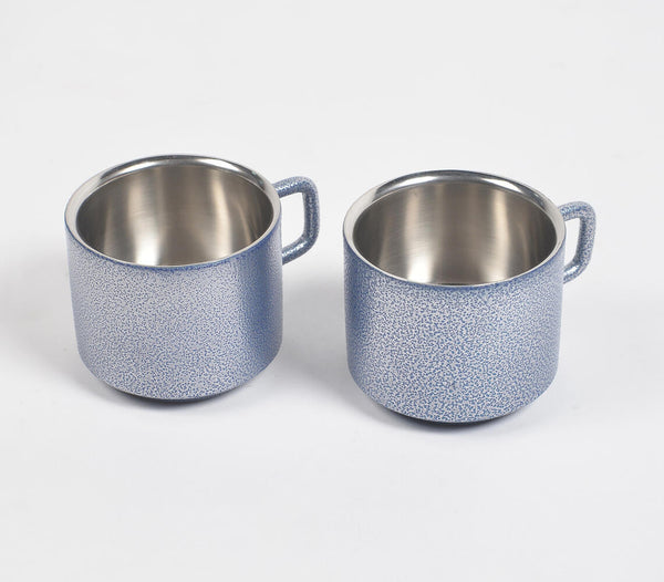 BLUE TEA CUPS
