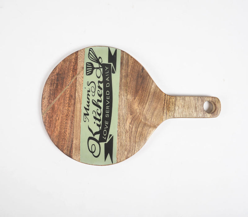 Mum's Kitchen Resin & Mango Wood Paddle Platter