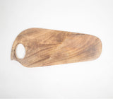 Hand Cut Mango Wood Elongated Platter