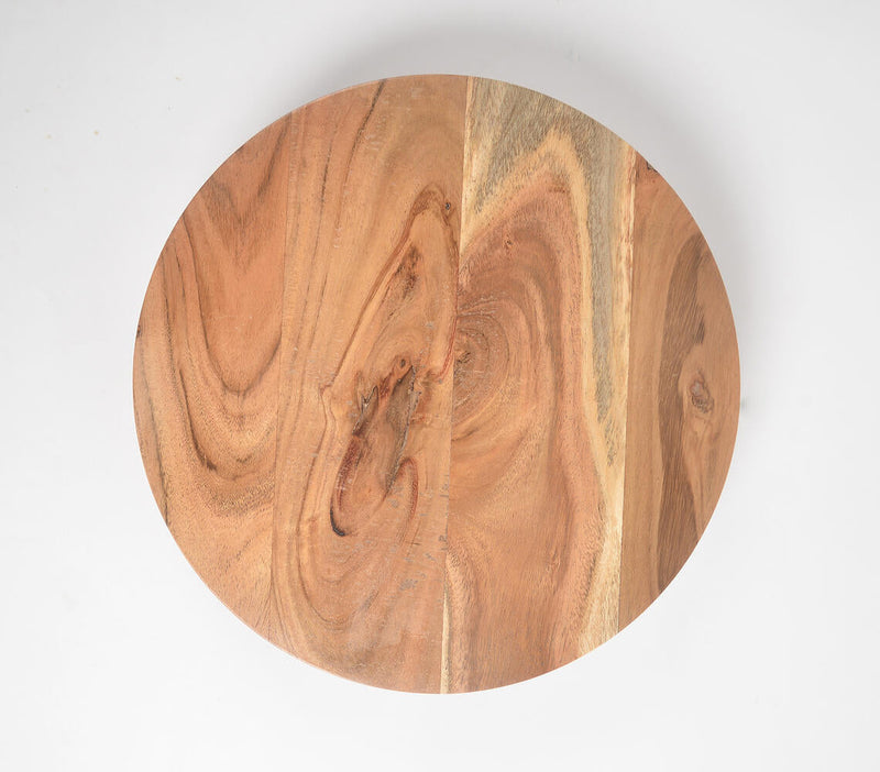 Classic Acacia Wood Cake Stand