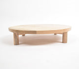 Natural Mango Wood Round Cake Stand