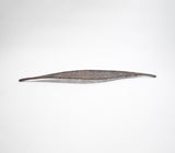 Woven Black Boat-Shaped Wicker Platter