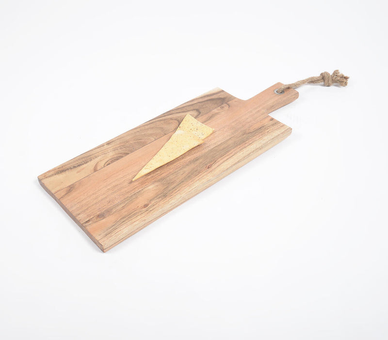 Classic Hand Cut Acacia Wood Cheese Board