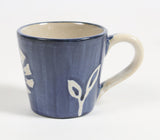 Indigo Lush Ceramic Coffee Mug