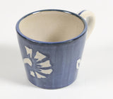 Indigo Lush Ceramic Coffee Mug