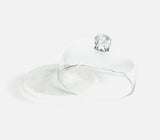 Handmade Glass Cast & Marble Cloche