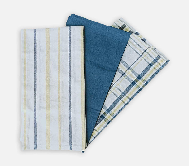 Multi-Patterned Kitchen Towels (set of 3)