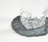 Sparkly Charcoal Resin Coasters (set of 4)