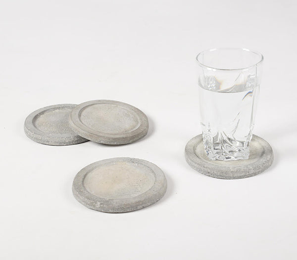 Handmade Concrete Coasters (set of 4) QA