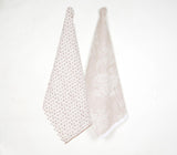 Hearts & Flowers Kitchen Towels (Set of 2)