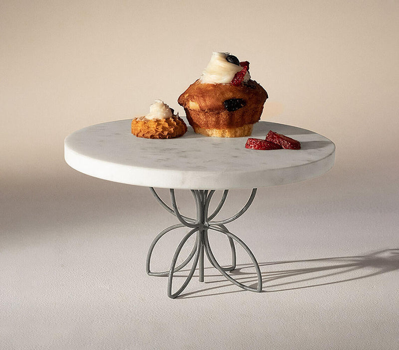 Hand Cut Marble Cakestand