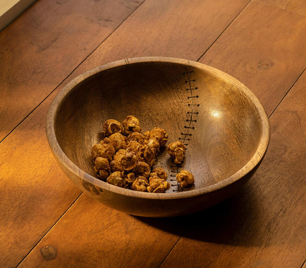 Hand Carved Mango Wood Bowl (Small)