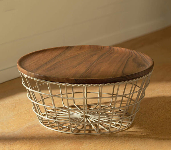 Twine Tapered Wire Basket