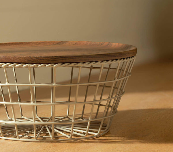 Twine Tapered Wire Basket
