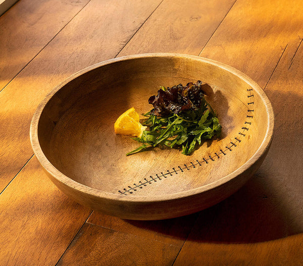 Stitch Sense Mango Wood Bowl (Large)
