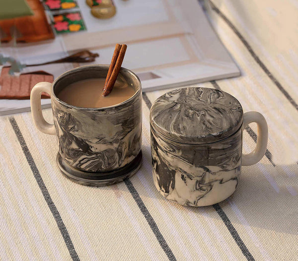 Carbon Ceramic Mugs (Set of 2)